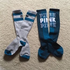 Victoria’s Secret Pink socks - 2 pair
